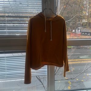 Orange/yellow zara hoodie